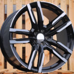 R21x9.5  5X112  ET  37  66.6  FE246  Black Polished (MB)  For BMW  (Z6)  ((AKC 150 Eur) X5/X6)