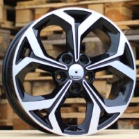 R17x7  5X114.3  ET  53  67.1  FE175  Black Polished (MB)  For KIA  (P+Z5)  ())