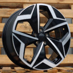 R19x7.5  5X112  ET  50  57.1  I5649  Black Polished (MB)  For VW  (Z5)  (For ID3)