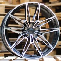 R19x8  5X112  ET  27  66.6  I0294  Black Polished (MB)  For BMW  (Z5)