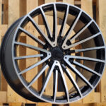 R21x10  5X112  ET  35  66.56  FB0566P  Black Polished (MB)  For MER  (K7)  (FORGED (Rear+Front))