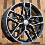 R17x7  5X114.3  ET  48  67.1  B5567  Black Polished (MB)  For KIA  (L6+K2)