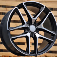 R21x11  5X112  ET  49  66.6  FE247  (IN5528)  Black Polished (MB)  For MER  (P1+Z3)  (REAR+FRONT)