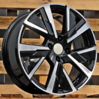 R16x6.5  5X108  ET  40  65.1  B5906  Black Polished (MB)  For PEUG  (L4)  (Carved Spokes)