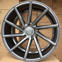 R20x8.5  5X120  ET  33  72.6  B1058  Grey (GR)  For RACIN  (K4)  ((AKC 100 Eur) Style Vossen)
