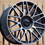 R21x10  5X112  ET  62.5  66.6  FE230  Black Polished (MB)  For MER  (K7)  (Rear+Front (AKC 130 Eur) For New GLS)