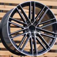 R21x9.5  5X130  ET  60  71.6  B1271  Black Polished (MB)  For PORCH  (Z1)  ())