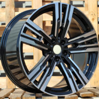 R21x10  5X112  ET  41  66.6  B1831  Black Polished (MB)  For BMW  (Z4)  (Rear+Front)
