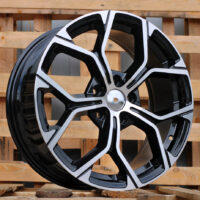 R18x7.5  5X112  ET  51  66.6  A056  Black Polished (MB)  For BMW  (Z6)  (X1/X2)