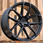 R21x9.5  5X130  ET  46  71.6  H5084  (IN5593)  Black Half Matt (BLHM)  For PORCH  (Z6)  (HYBRID FORGED Front+Rear)