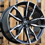 R20x9.5  5X112  ET  43  66.6  Y0204  Black Polished (MB)  For BMW  (P+Z4+Z7)  (X3 (Rear+Front))