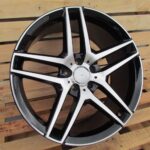 R20x8.5  5X112  ET  43  66.6  BK967  Black Polished (MB)  For MER  (K2)  (Rear+Front)