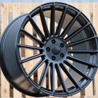 R22x9  5X112  ET  30  66.6  HX010  Black Half Matt (BLHM)  For HAXER  (Z2+Z1)  (Rear+Front)