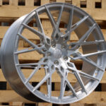 R21x10.5  5X112  ET  30  66.6  HXF03  Brush Silver (BS)  For HAXER  (K3)  (FORGED  (NEW Model))
