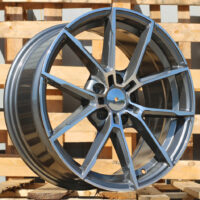 R17x7.5  5X112  ET  27  66.6  B5601  (D1740)  Grey Polished (MG)  For BMW  (Z1)  ((AKC 75 Eur))