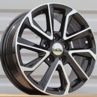 R16x7  5X114.3  ET  40  60.1  FE177  (BY2038)  Black Polished (MB)  For TOYOT  (Z1+Z6)