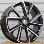 R17x7  5X100  ET  40  57.1  FE181  (BK5804)  Black Polished (MB)  For SKODA  (R)