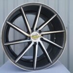 R19x9  5X120  ET  35  72.6  XF099  Grey Polished (MG)  For RACIN  (K3)  ((Right) Style Vossen (AKC 70 Eur))