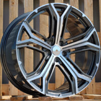R21x10.5  5X114.3  ET  42  67.1  BFMS3  (FB0285)  Grey Polished (MG)  For MASER  (K7)  (FORGED Maserati (Rear+Front))