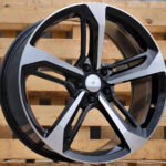 R21x9  5X112  ET  35  66.5  A513  (FR992)  Black Polished+Powder Coating (MBPC)  For AUD  (N2+K4)