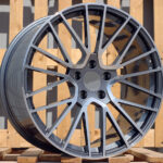 R21x11  5X130  ET  58  71.6  FE179  Grey Polished (MG)  For PORCH  (P)  (Rear+Front)