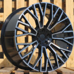R22x10.5  5X112  ET  43  66.6  3S1111  Black Polished (MB)  For BMW  (K4)  (HYBRID FORGED New BMW X5)