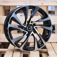 R17x7  4X108  ET  25  65.1  E1011  (FR387)  Black Polished (MB)  For CITRO  (R)