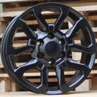 R18x7.5  6X139.7  ET  25  106  B1623  Black Half Matt (BLHM)  For TOYOT  (Z2)  (4x4)