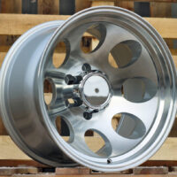 R17x10  5X150  ET  M52  110.5  BY997  Machined Silver (MS)  For 4X4  (K3)