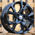 R17x7  5X114.3  ET  45  60.1  FE132  (FBX405)  Black (BL)  For TOYOT  (A)  (HYBRID FORGED)