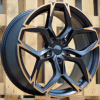 R19x8.5  5X112  ET  40  57.1  I5572  (FBX220)  Black Polished Half Matt Cooper (MBHMC)  For CUPRA  (K8+P2+Z7)  (HYBRID FORGED)