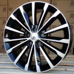 R18x8  5X112  ET  44  57.1  F1526  (YF0458)  Black Polished (MB)  For SKODA  (Z6+A)  (HYBRID FORGED)