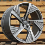 R22x9.5  5X112  ET  36  66.5  I5639  Grey Polished Half Matt (MGHM)  For AUD  (Z5)  (Q8 E-tron)
