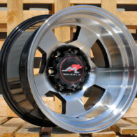 R15x12  6X139.7  ET  M78  110.1  BY472  Black Polished (MB)  For 4X4  (Z2)