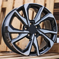 R17x7  5X114.3  ET  45  64.1  A5563  Black Polished (MB)  For HOND  (P)