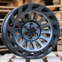R17x9  6X120  ET  20  66.9  H1006  Black Matt (BM)  For 4X4  (P1)
