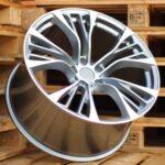 R22x10  5X120  ET  40  74.1  BK851  (HE5180/IN518)  Grey Polished (MG)  For BMW  (K7)  (Rear+Front)