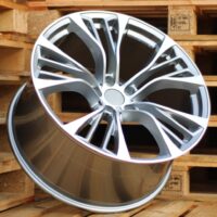 R22x10  5X120  ET  40  74.1  BK851  (HE5180/IN518)  Grey Polished (MG)  For BMW  (K7)  (Rear+Front)