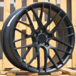 R21x10  5X112  ET  19  66.5  BK998  (CQRGW1022)  Black Matt (BM)  For PORCH  (K3)  (FORGED (Rear+Front))