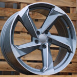 R17x7.5  5X112  ET  45  66.5  B5185  Grey Polished (MG)  For AUD  (K4)