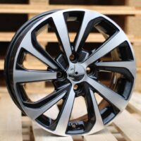 R14x6  4X100  ET  40  60.1  A423  (IN5429)  Black Polished (MB)  For HYUND  (Z4)