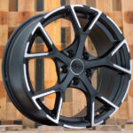 R17x7.5  5X112  ET  42  66.5  3S5997  Black Polished Half Matt (MBHM)  For AUD  (P2)  (HYBRID FORGED)