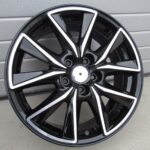 R17x7  5X114.3  ET  50  67.1  FE173  Black Polished (MB)  For MAZDA  (Z5)