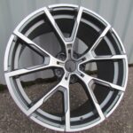 R19x9  5X120  ET  38  72.6  B5601  Grey Polished Half Matt (MGHM)  For BMW  (K2)  ((AKC 90 Eur))