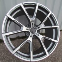 R19x9  5X120  ET  38  72.6  B5601  Grey Polished Half Matt (MGHM)  For BMW  (K2)  ((AKC 90 Eur))