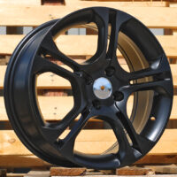 R16x6.5  4X100  ET  44  60.1  BK875  Black Half Matt (BLHM)  For RENAU  (D2)