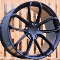 R22x11  5X130  ET  58  71.6  FB0714J  Black Matt (BM)  For PORCH  (K7)  (FORGED (Rear+Front))