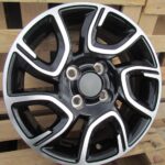 R14x6  4X100  ET  35  54.1  XE186  Black Polished (MB)  For KIA  (R)