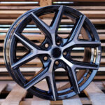 R18x7.5  5X114.3  ET  45  60.1  FE148  (Y1140)  Black Polished (MB)  For TOYOT  (K4)