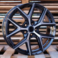 R18x7.5  5X114.3  ET  45  60.1  FE148  (Y1140)  Black Polished (MB)  For TOYOT  (K4)